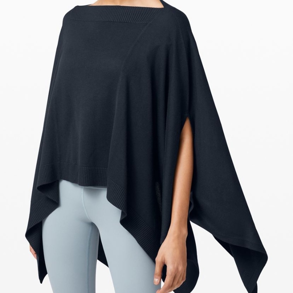 Lululemon Forward Flow Poncho Sweater